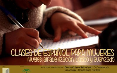 Comienzan las clases de alfabetización en Jimena de la Frontera