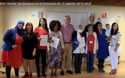 El proyecto «Aurora» se clausura con la formación de 12 agentes de la salud