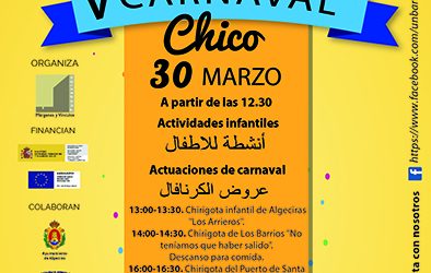 Un barrio de todos organiza este sábado día 30 el V Carnaval Chico en la barriada de La Piñera