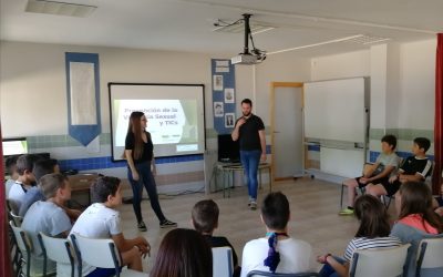 Alumnos del colegio de Serradilla reciben un taller de educación afectivo-sexual