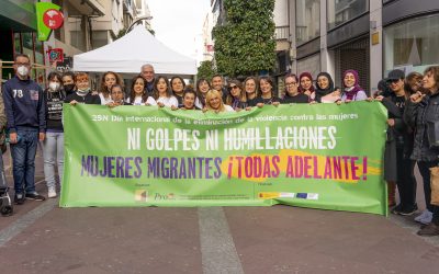Márgenes y Vínculos lanza un clamor contra la violencia de género en forma de danza-teatro en el centro de Algeciras
