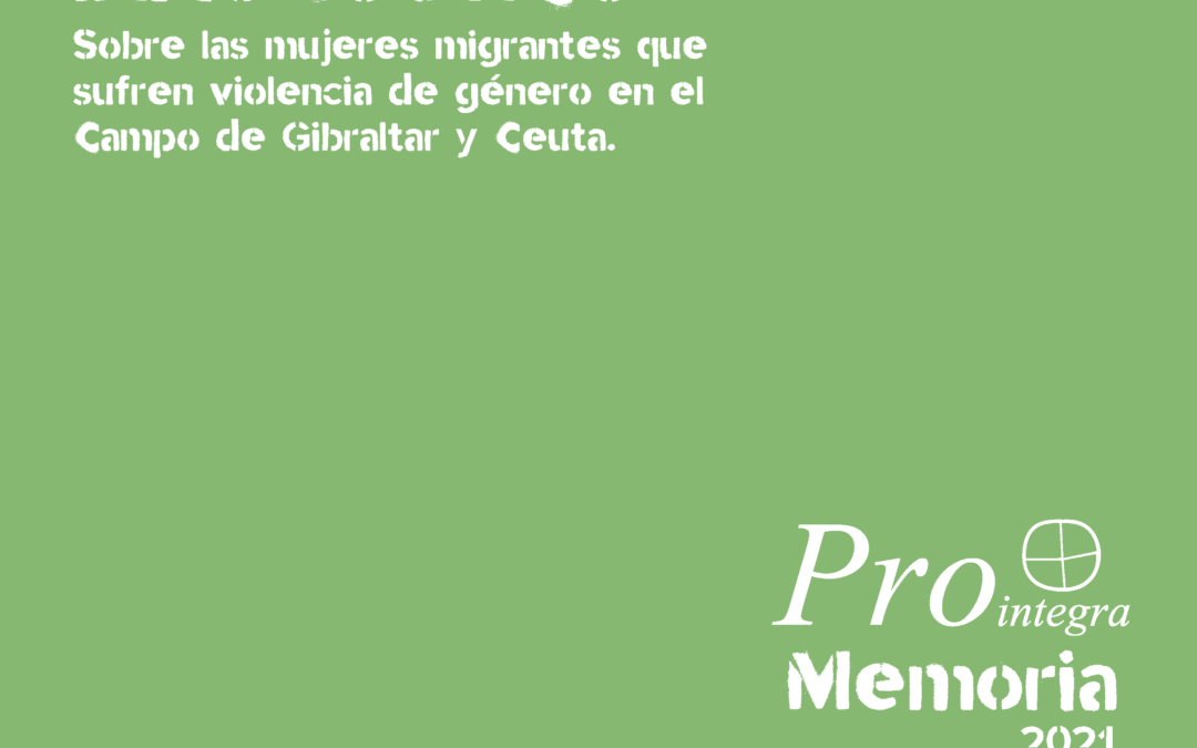 Informe diagnóstico Prointegra memoria 2021