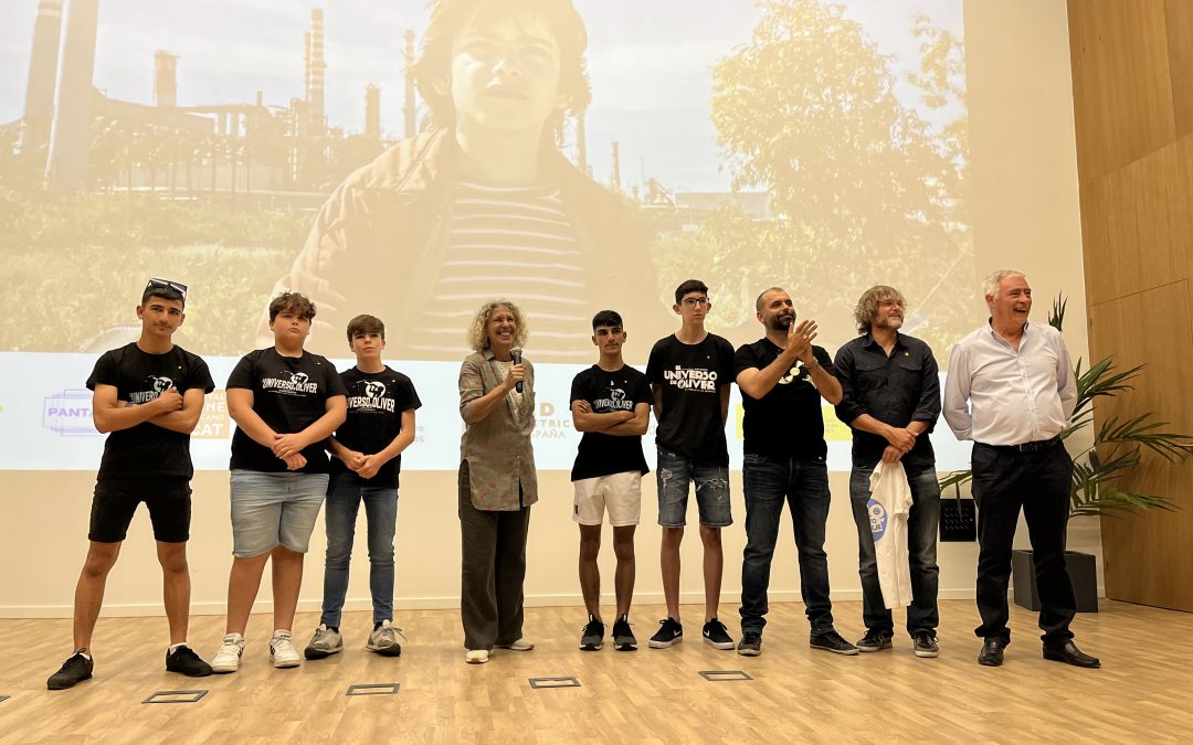 Alexis Morante apadrina al alumnado campogibraltareño de la escuela de cine Salto de Eje
