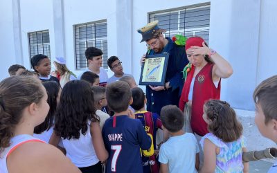 Treinta menores han empezado hoy el campamento de verano del Capitán@ y su tripulación.com en el colegio Santa Teresa de Cádiz