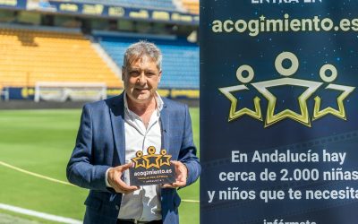 La Fundación Cádiz Club de Fútbol apoya la campaña que busca familias acogedoras para 2.000 niñas y niños