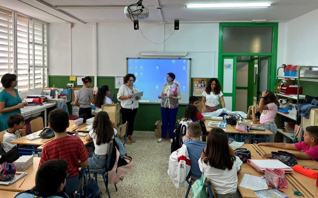 Más de un centenar de escolares se benefician en Almería del programa Mi cuerpo es un tesoro