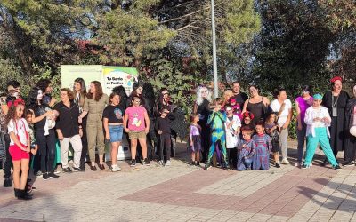 La Yesera y La Piñera se convierten en escenario de una gran fiesta Halloween para promover la convivencia vecinal
