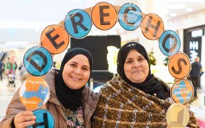 Márgenes y Vínculos sensibiliza sobre derechos humanos con actividades en el centro comercial Puerta de Europa