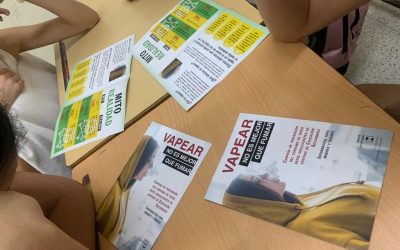 Márgenes y Vínculos inicia una campaña para prevenir del consumo de váper entre estudiantes de Secundaria