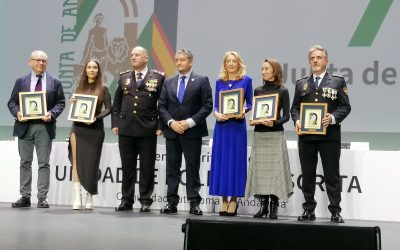 La Unidad de Policía Adscrita a la Comunidad Andaluza otorga un reconocimiento a la Protección de Menores