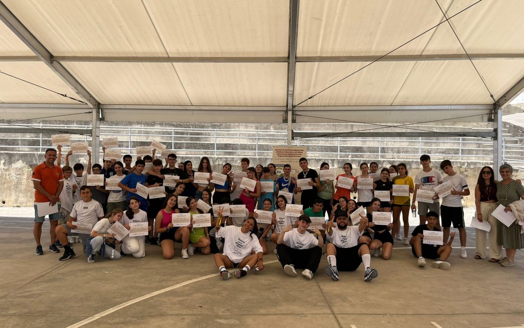 La Fundación Márgenes y Vínculos recurre al baile urbano para educar en la diversidad a los estudiantes de Algeciras