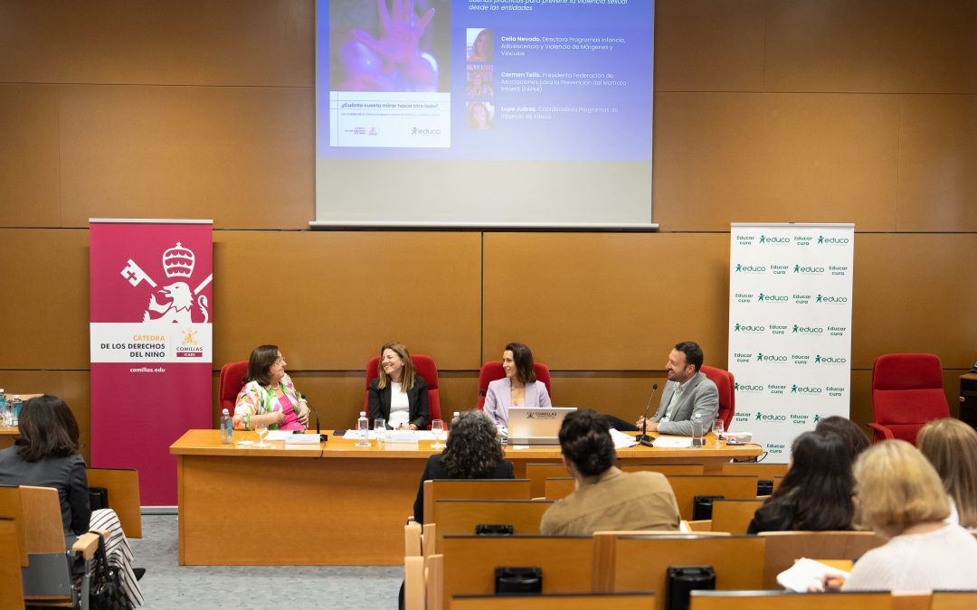 Márgenes y Vínculos participa en la presentación del informe de Educo y Comillas sobre violencia sexual infantil