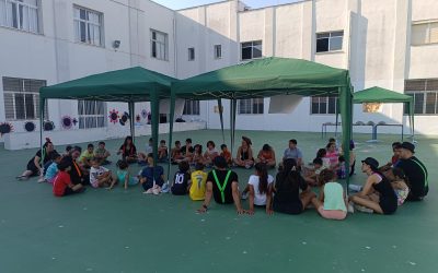 Más de sesenta niñas y niños empiezan en Cádiz su campamento de verano con El capitán@ y su tripulación.com